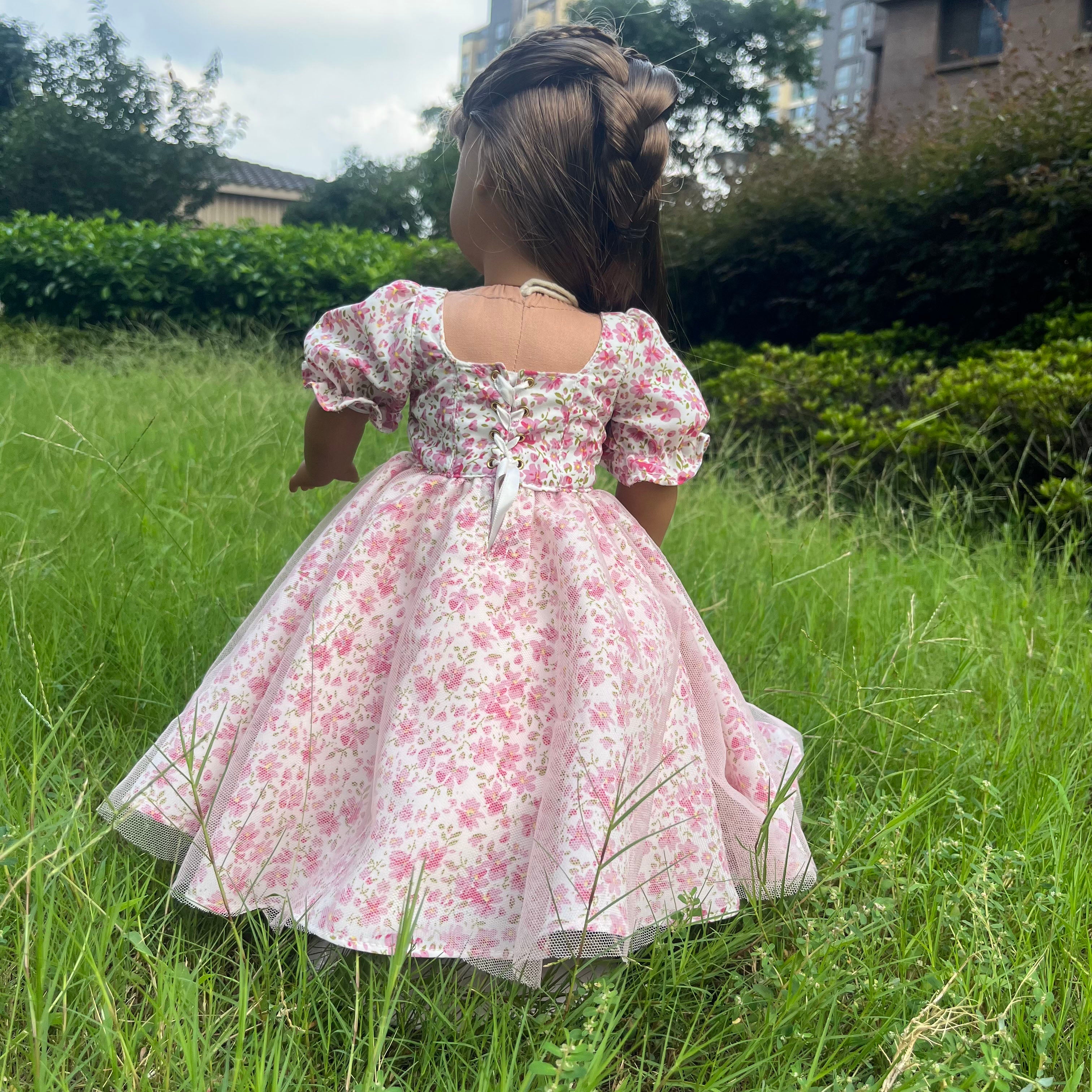 Floral Fantasy Princess Dress for 18-inch American Girl Dolls